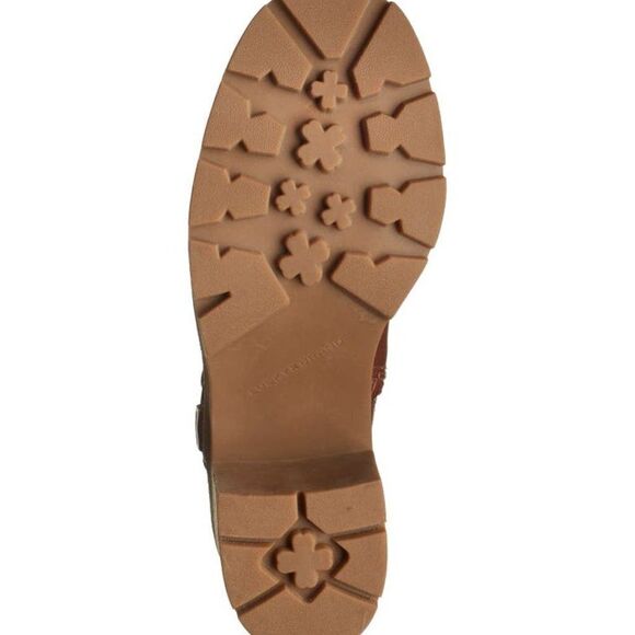 Lucky‎ Brand Leather Boots Women's Soxton Harness Moto Shoes Size 9.5 $179 - Picture 4 of 6